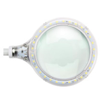 Lampe de bureau LED avec col de cygne et pince de fixation - 5 dioptries - 6 W