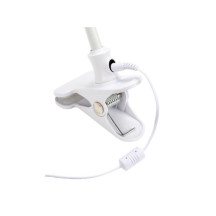 Lampe de bureau LED avec col de cygne et pince de fixation - 5 dioptries - 6 W
