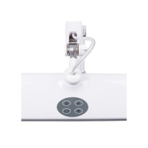 Lampe de bureau LED avec loupe - 21 W - intensité réglable - blanche