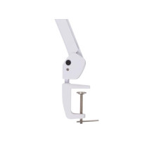 Lampe de bureau LED avec loupe - 21 W - intensité réglable - blanche