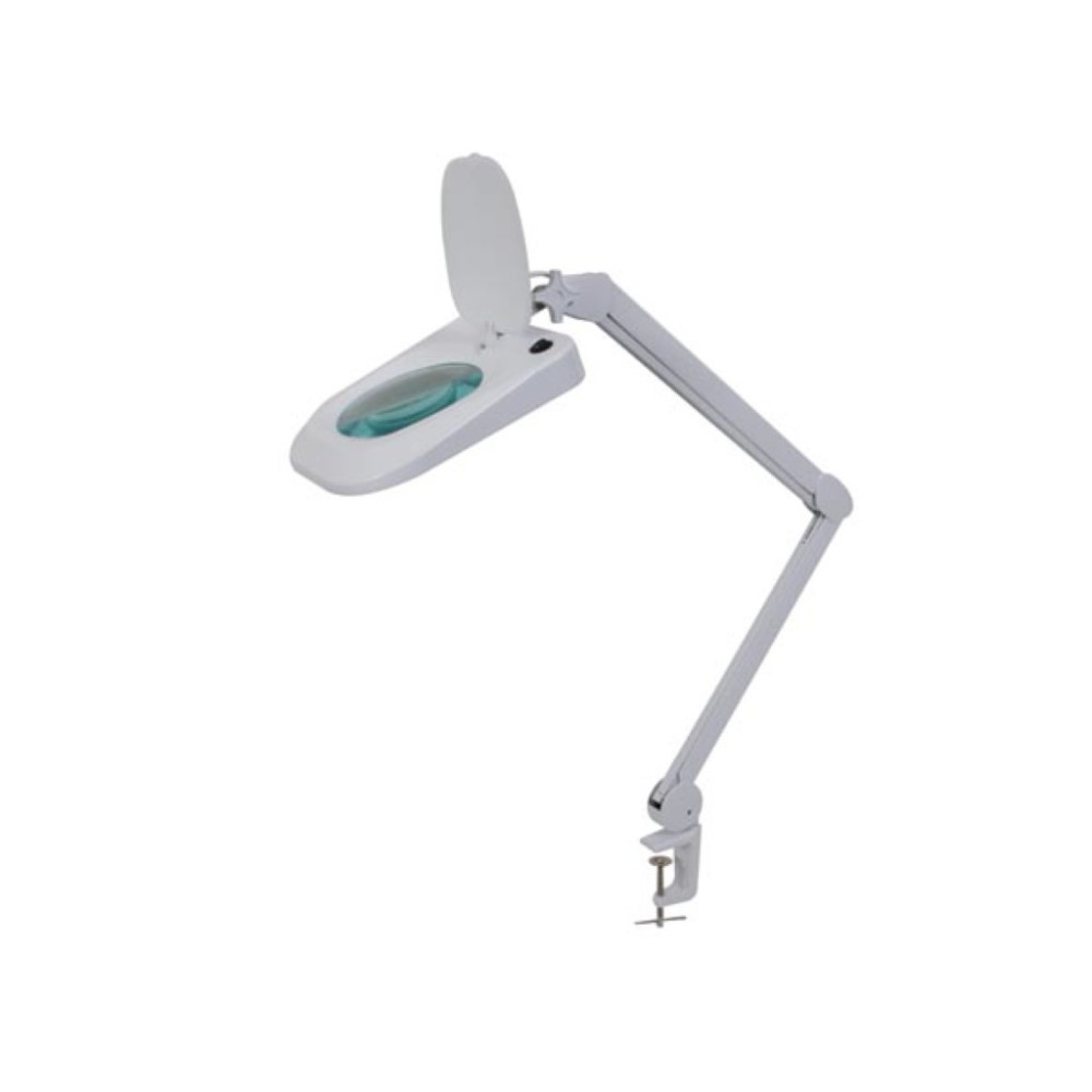 Lampe de bureau LED avec loupe - 5 dioptries - 10 W