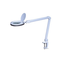 Lampe de bureau LED avec loupe intégrée - 8 dioptries - 8 W