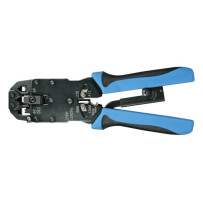 Pince a sertir professionnelle pour connecteurs modulaires 4p4c (rj10), 6p4c (rj11), 8p8c (rj45), dec