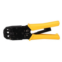Pince a sertir professionnelle pour connecteurs modulaires rj10 - rj11 - rj12 - rj45