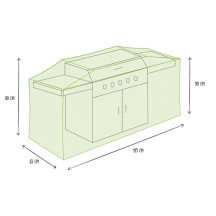 Housse d'Extérieur pour Barbecue - 195 cm