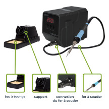 Station de soudage avec contrôle de température