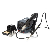 Station à air chaud pour composants cms - 2 en 1