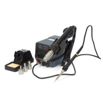Station à air chaud pour composants cms - 2 en 1
