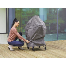 Housse pour barbecue extérieur jusqu'à Ø 80 cm
