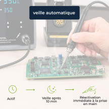 Station de soudage numérique réglable 50 W - 160-480 °c