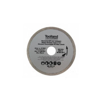 DISQUE DE DIAMANT - 180 mm x 25.4 mm
