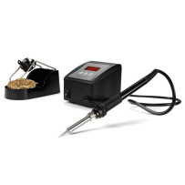 STATION DE SOUDAGE - 80 W / 230 V - TEMPÉRATURE RÉGLABLE & ÉLÉMENT CHAUFFANT CÉRAMIQUE