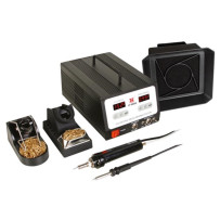 STATION DE SOUDAGE & DESSOUDAGE AVEC TEMPÉRATURE RÉGLABLE 100W/230V