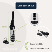 Fer à souder rechargeable haute puissance avec tête pivotante 16 W