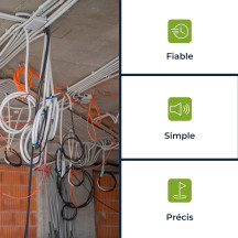 Testeur de cable avec generateur de tonalite