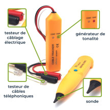 TESTEUR DE CÂBLE AVEC GÉNÉRATEUR DE TONALITÉ