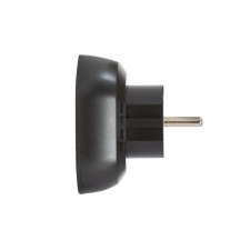 Testeur de tension et de terre pour prise murale - Cat II - 230 V - Indication par LED et buzzer - Type E/F (France/Allemagne)
