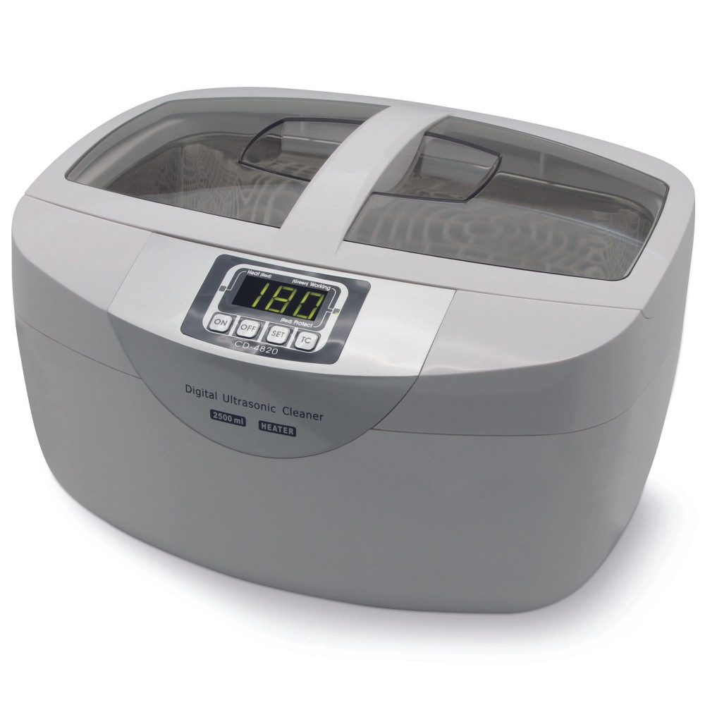 Nettoyeur à ultrasons avec minuterie - 170 W - 2,6 L