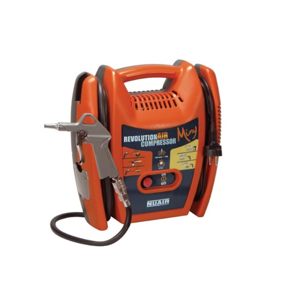 Compresseur - Sans Huile - Miny - 1.5 hp / 8 bar