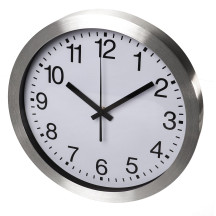Horloge murale en aluminium - ø 30 cm