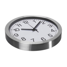 Horloge murale en aluminium - ø 30 cm