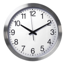 Horloge murale en aluminium - ø 40 cm