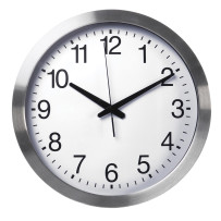 Horloge murale en aluminium - ø 40 cm