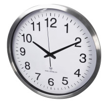 Horloge murale en aluminium - ø 50 cm
