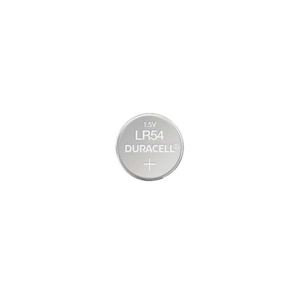 DURACELL - PILE BOUTON ALCALINE 1.5 V LR54 - 2 pcs