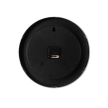 Horloge murale en aluminium avec thermomètre & hygromètre - ø 35.5 cm