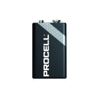 Duracell - Batterie alcaline intense Procell 9 V 
E-block 6LR61 - 10 pièces