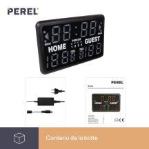 Tableau d'affichage/chronomètre sport - 62 x 40,5 x 27,5 cm
