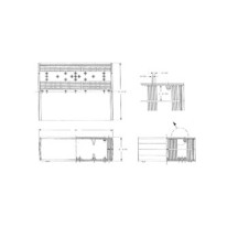 COFFRET WCAH EN PLASTIQUE - NOIR 200 x 160 x 65mm