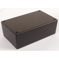 COFFRET PLASTIQUE - NOIR 160 x 95 x 55mm