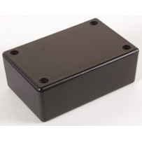 COFFRET PLASTIQUE - NOIR 85 x 55 x 30mm