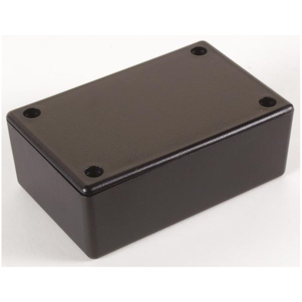 COFFRET PLASTIQUE - NOIR 85 x 55 x 30mm