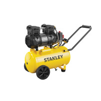 Compresseur sans huile, horizontal, silencieux, 24 L / 2 CV / 10 bar