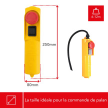 Télécommande pour palan électrique à câble (série WEH)