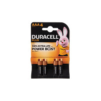 Duracell - Pile Alcaline Plus 1.5 V AA MN2400 BL4 - 4 pcs