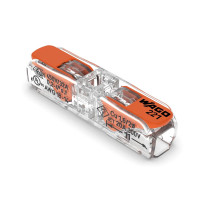 Connecteur d'épissure en ligne avec leviers 0,2 - 4 mm² - pour tous types de conducteurs