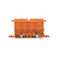 ADAPTATEUR DE FIXATION POUR CONNECTEURS DE 2 À 5 PÔLES, ORANGE