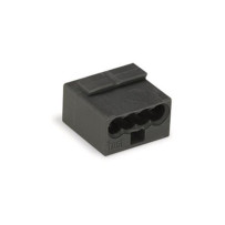 BORNE MICRO POUR BOÎTE DE DÉRIVATION 4 CONDUCTEURS, GRIS FONCÉ