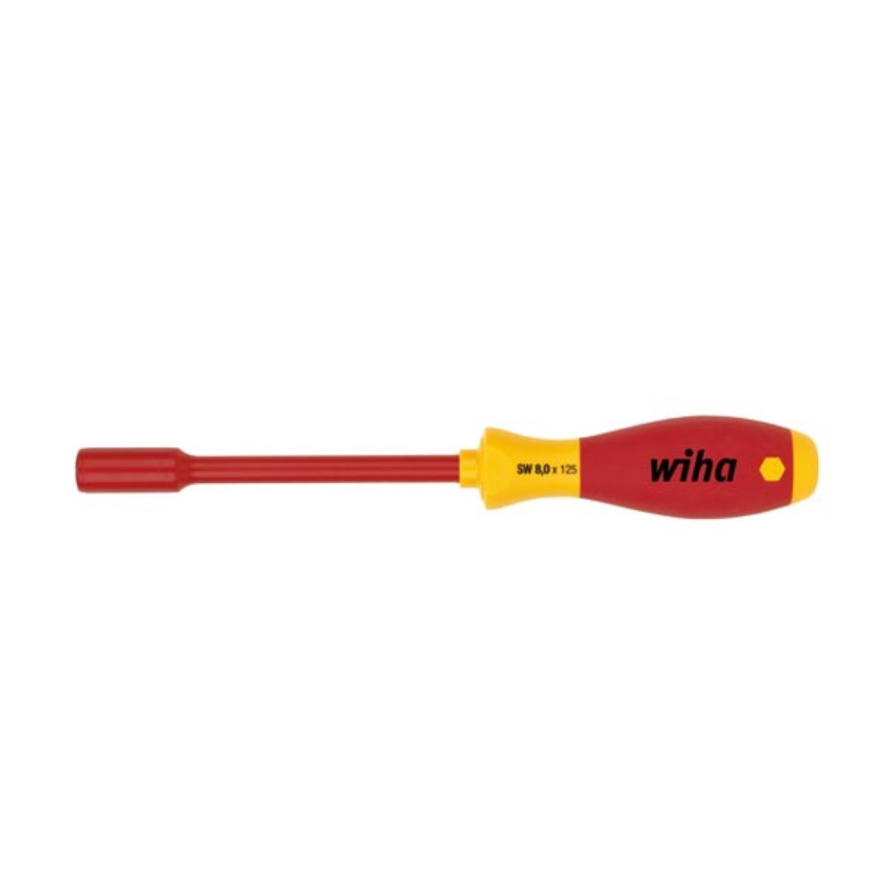 Wiha Tournevis SoftFinish electric Tournevis à douille six pans (00860) 9 mm x 125 mm