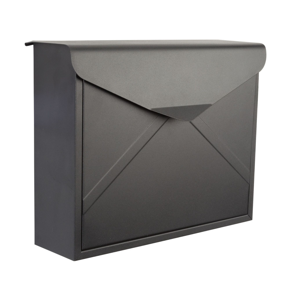 Boîte aux lettres - Verona - noir terne - 38 x 29 x 11,5 cm