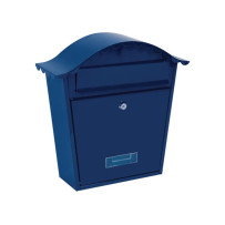Boîte aux lettres - Paris - bleu - 37 x 36,5 x 13,2 cms