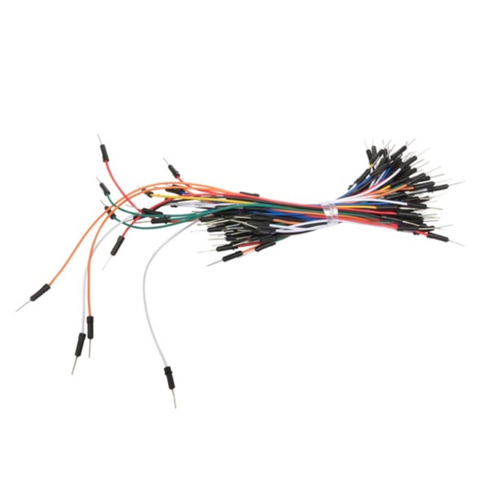 JEU DE CÂBLES DE RACCORDEMENT - 1 broche MÂLE/MÂLE (65 pcs)
