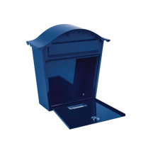 Boîte aux lettres - Paris - bleu - 37 x 36,5 x 13,2 cms