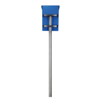 Support pour Boîte aux lettres - inox - 42 x 26 x 50,5 cm