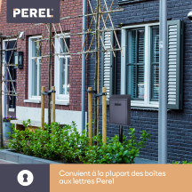 Support pour Boîte aux lettres - noir