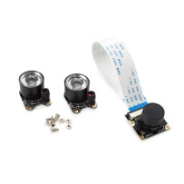 MODULE CAMÉRA AVEC 2 LED IR POUR RASPBERRY PI
